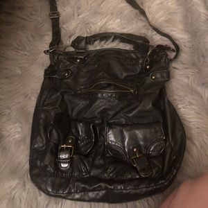 MOSSIMO PLEATHER SATCHEL